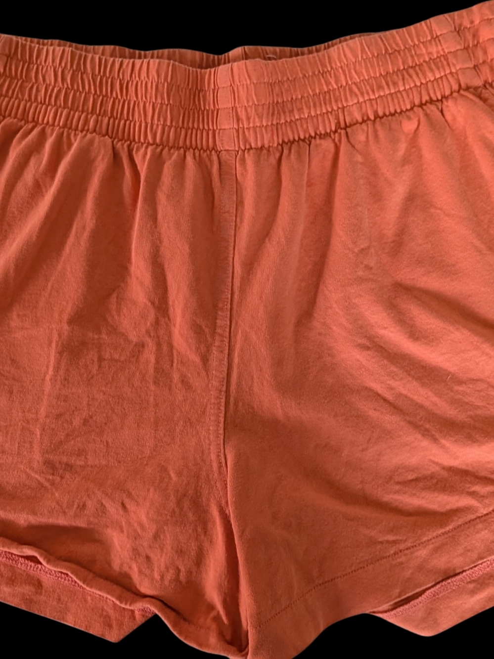Everlane Coral-Orange Athletic Shorts